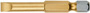 1994GHT - BITS WITH 1/4 HEXAG. SHANK, DIN 3126 E 6.3, UNIV. MODEL, FOR ELECTRIC AND BATTERY SCREWDRIVERS AND DRILLS - Orig. Witte